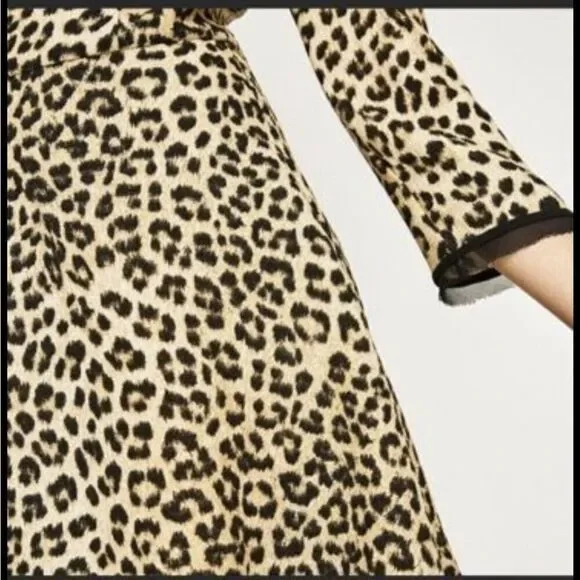 Zara leopard dress NWT - Picture 4 of 5